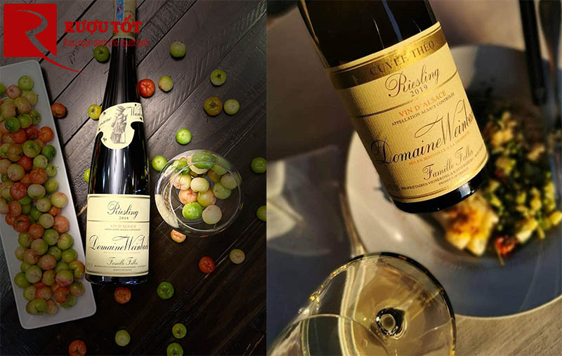 Vang Domaine Weinbach Riesling