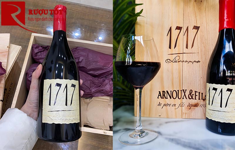 Vang Pháp 1717 Maison Arnoux & Fils Vacqueyras