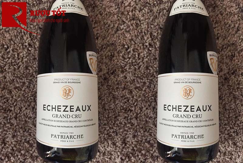 Vang Pháp Echezeaux Patriarche Grand Cru