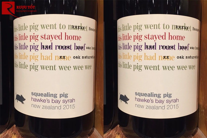 Vang Squealing Pig Syrah