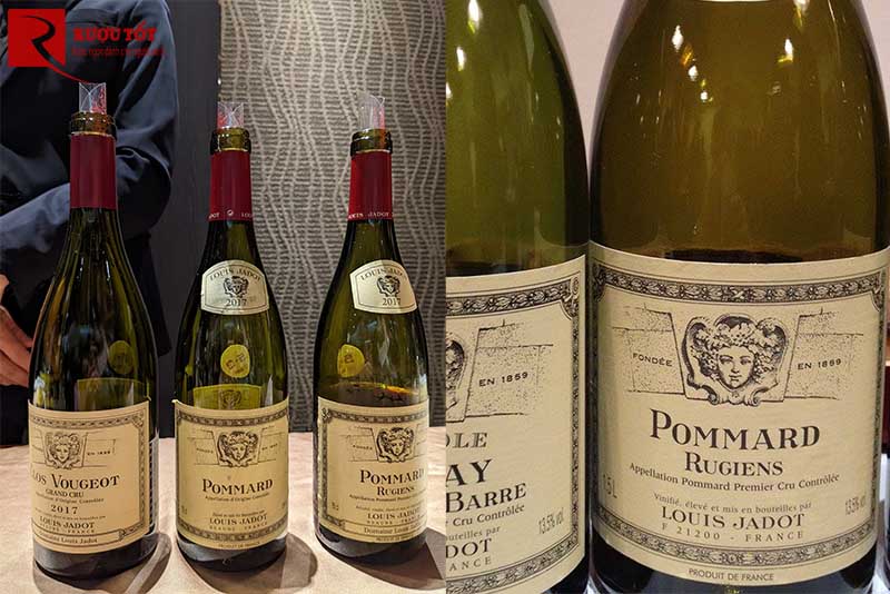 Rượu Vang Pommard Les Rugiens Premier Cru Louis Jadot