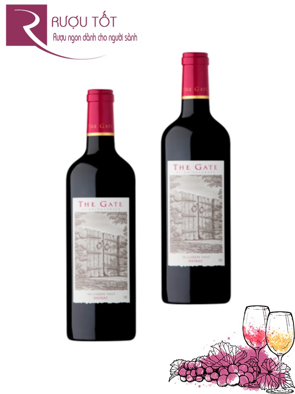 Giá sale: 680,000đ - Rượu vang Úc The Gate Shiraz 2010