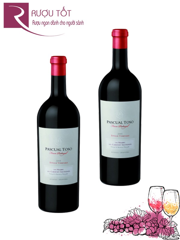 Giá sale: 910,000đ - Rượu vang Pascual Toso Single Vineyards Finca Pedregal  2006