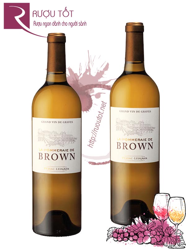 Rượu Vang La Pommeraie De Brown Pessac Leognan 93 điểm Cao cấp