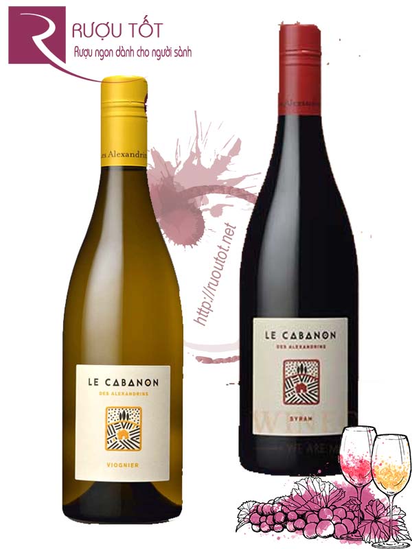 Rượu Vang Le Cabanon Red - White Hảo hạng