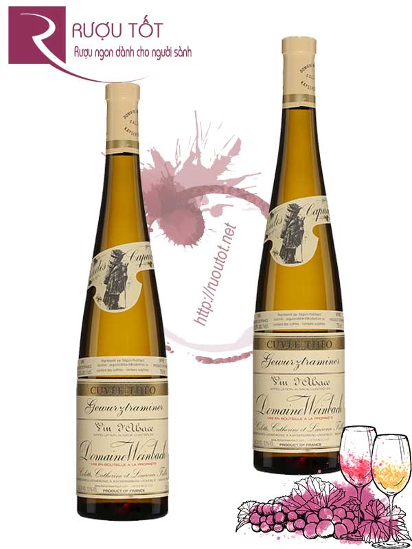 Rượu Vang Domaine Weinbach Gewurztraminer Alsace Chính hãng