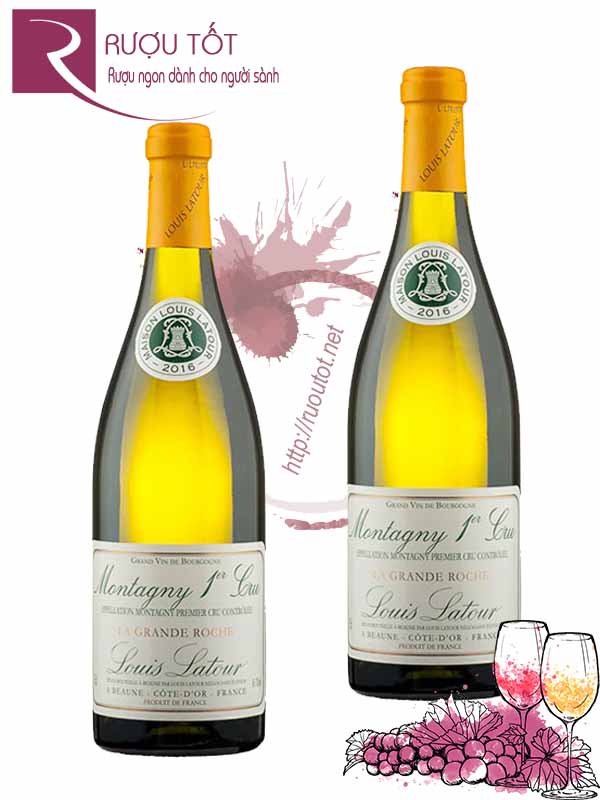 Rượu Vang Louis Latour Montagny 1er Cru La Grande Roche 92 điểm