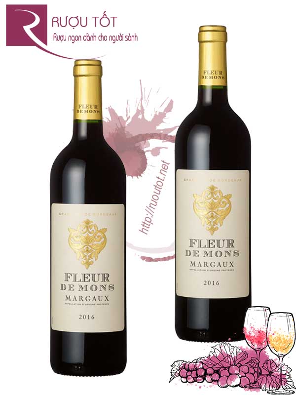 Rượu Vang Fleur De Mons Margaux Giá Tốt