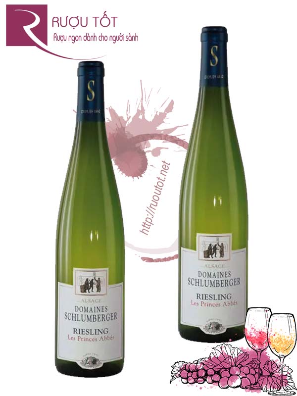 Vang Pháp Domaines Schlumberger Riesling Les Princes Abbes