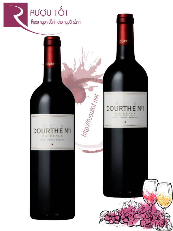 Rượu Vang Dourthe N°1 Bordeaux Rouge Hảo hạng