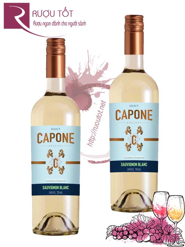 Vang Chile Capone Selected Sauvignon Blanc Central Valley