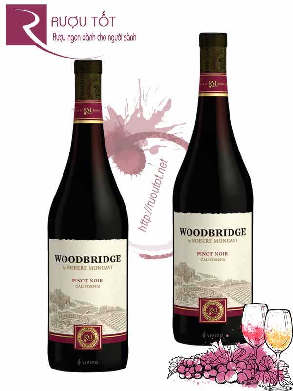 Rượu Vang Woodbridge By Robert Mondavi Pinot Noir Chính Hãng