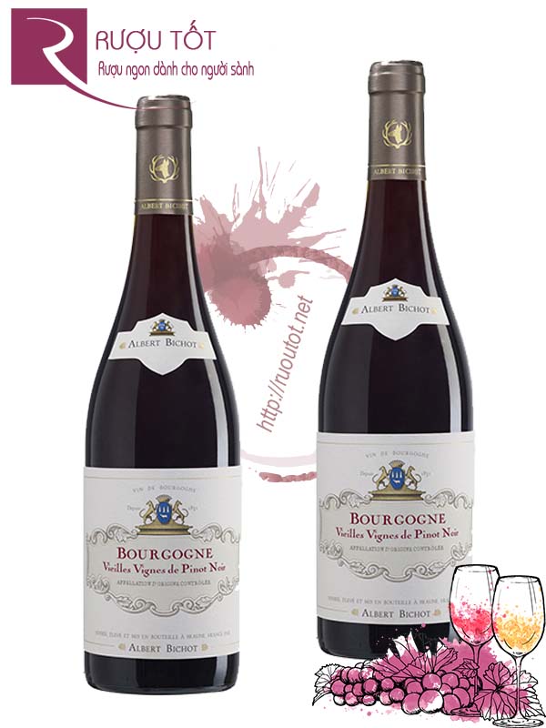 Vang Pháp Bourgogne Vieilles Vignes de Pinot Noir Hảo hạng
