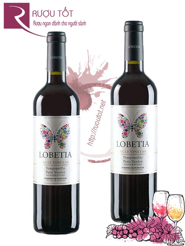 Rượu vang Lobetia Tempranillo Petit Verdot Dominio de Punctum