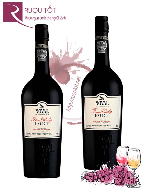 Rượu vang Quinta do Noval Fine Ruby Port Cao cấp