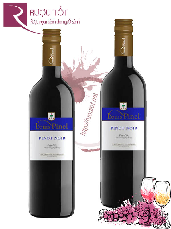 Vang Pháp Louis Pinel Pinot Noir Cao cấp