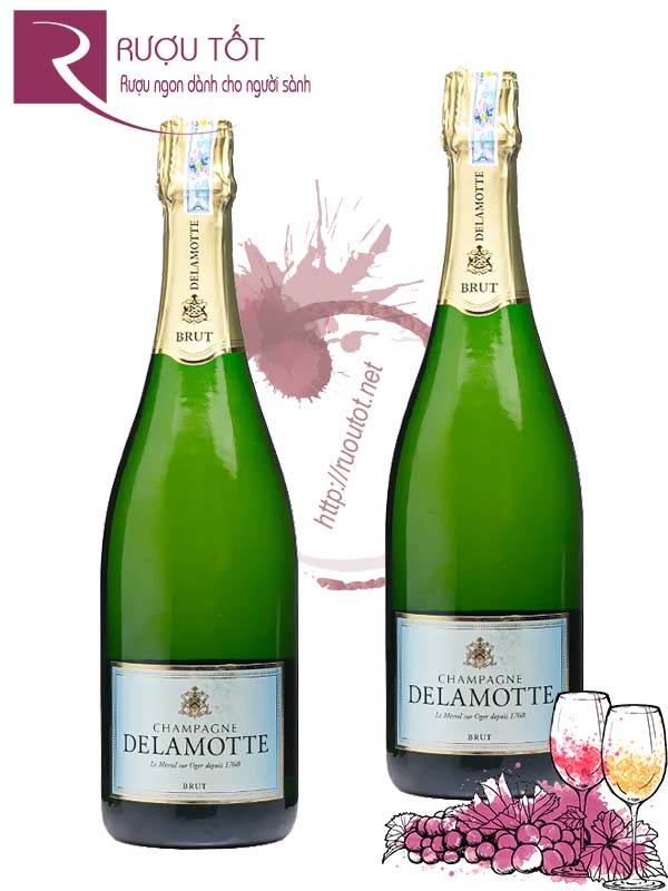 Rượu Vang Nổ Delamotte Champagne Brut
