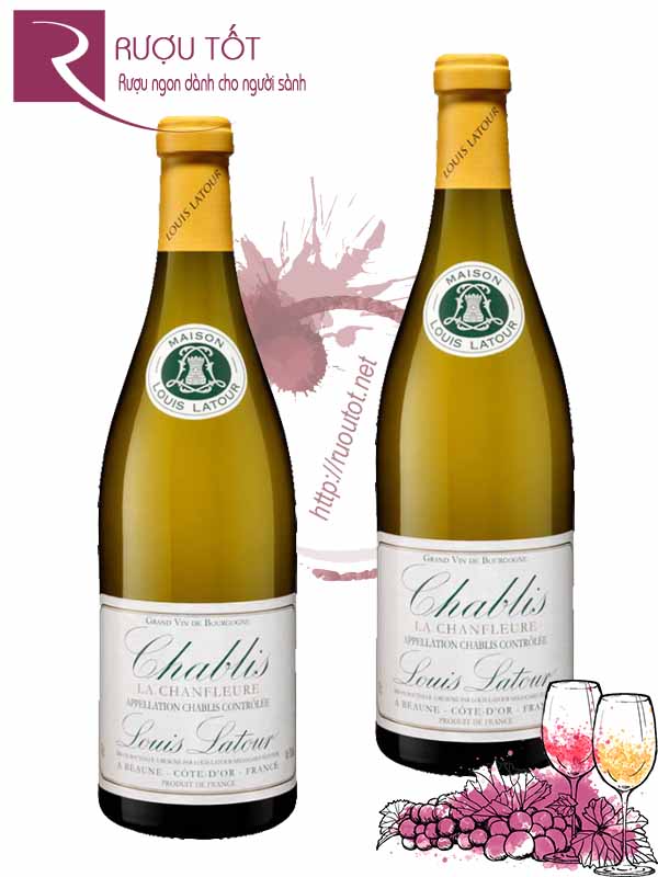 Rượu Vang Chablis Louis Latour La Chanfleure Cao Cấp