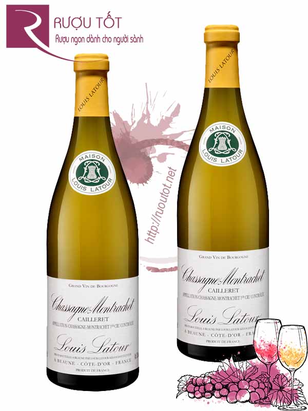 Rượu Vang Chassagne Montrachet Louis Latour Premier Cru Thượng Hạng