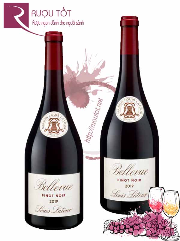 Rượu Vang Bellevue Louis Latour Pinot Noir Cao Cấp