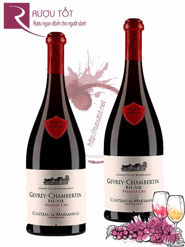 Rượu Vang Gevrey-Chambertin Bel-Air Premier Cru Hảo hạng