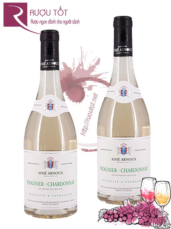 Rượu Vang Viognier Chardonnay Aimé Arnoux Cao Caasp