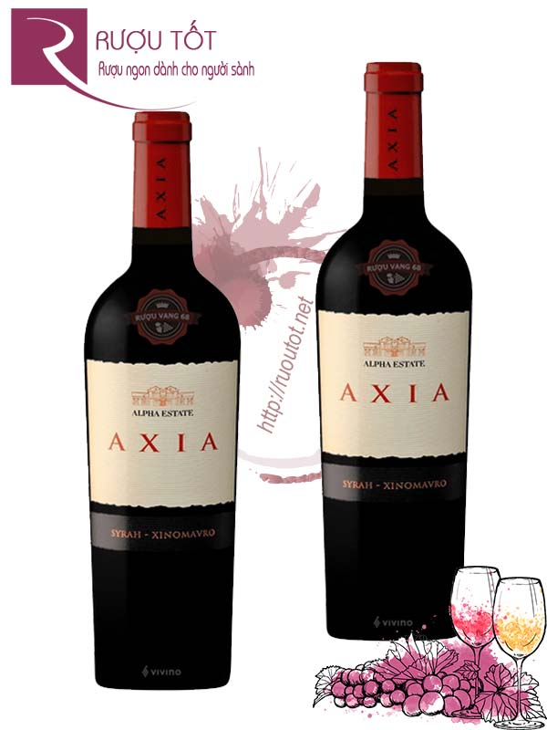 Rượu vang Alpha Estate Axia Thượng hạng
