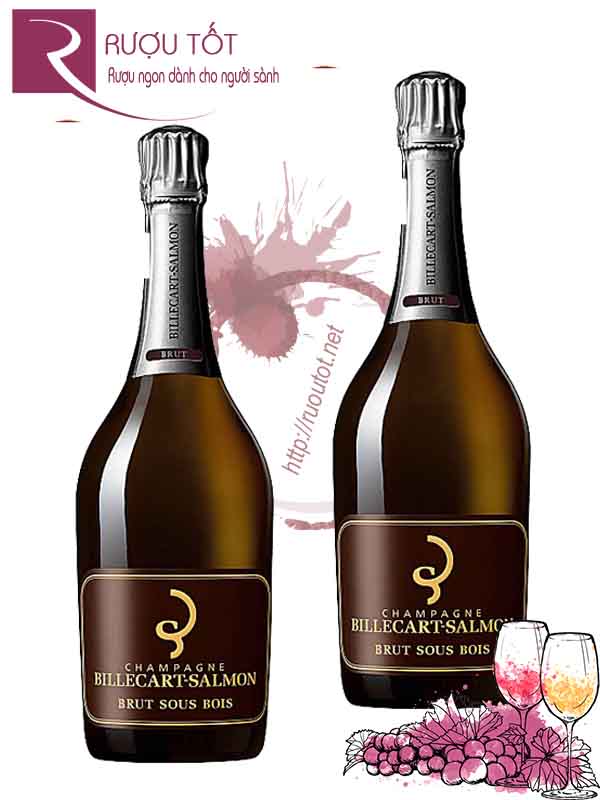 Champagne Pháp Billecart-Salmon Brut sous bois Cao cấp
