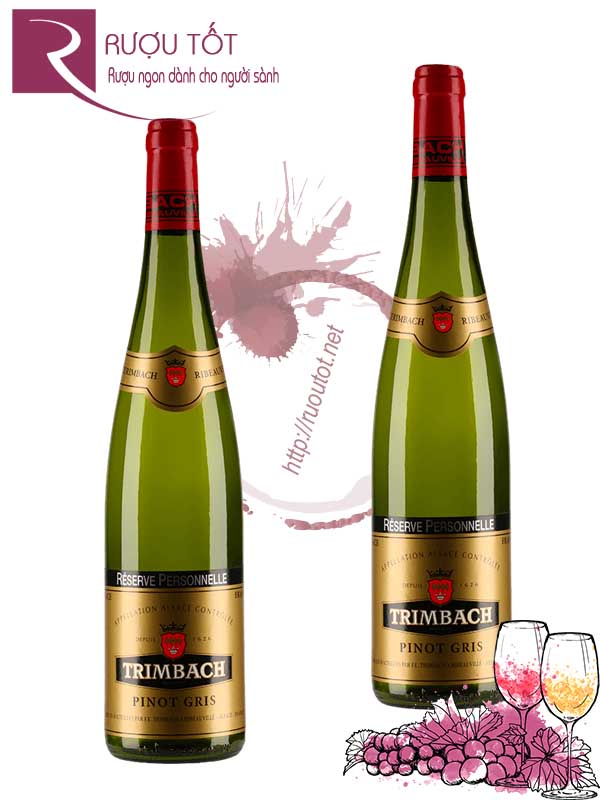 Vang Pháp Trimbach Pinot Gris Reserve Personnelle Alsace Hảo hạng