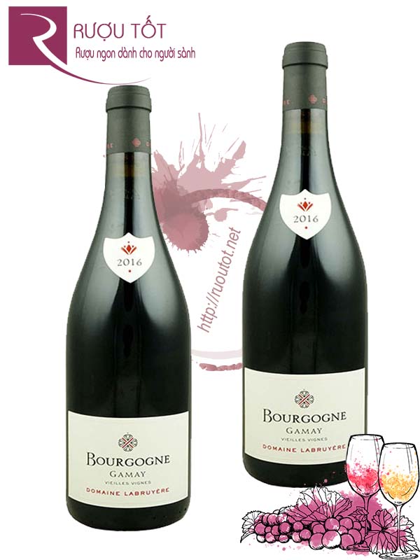 Vang Pháp Bourgogne Gamay Domaine Labruyere Thượng hạng