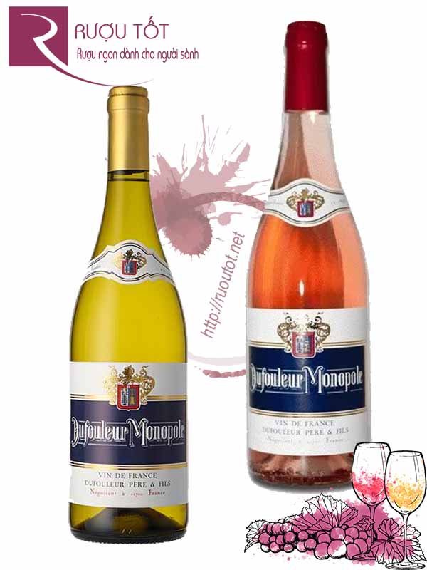 Rượu Vang Dufouleur Monopole Red - White - Rose Chính hãng