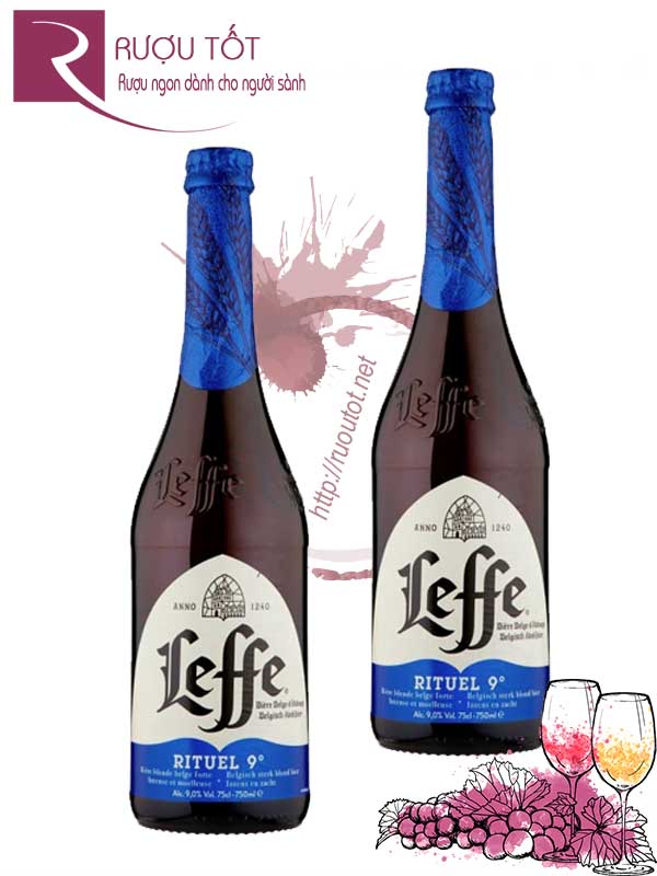 Bia Leffe Rituel 9 độ Nhập khẩu Bỉ Hảo hạng
