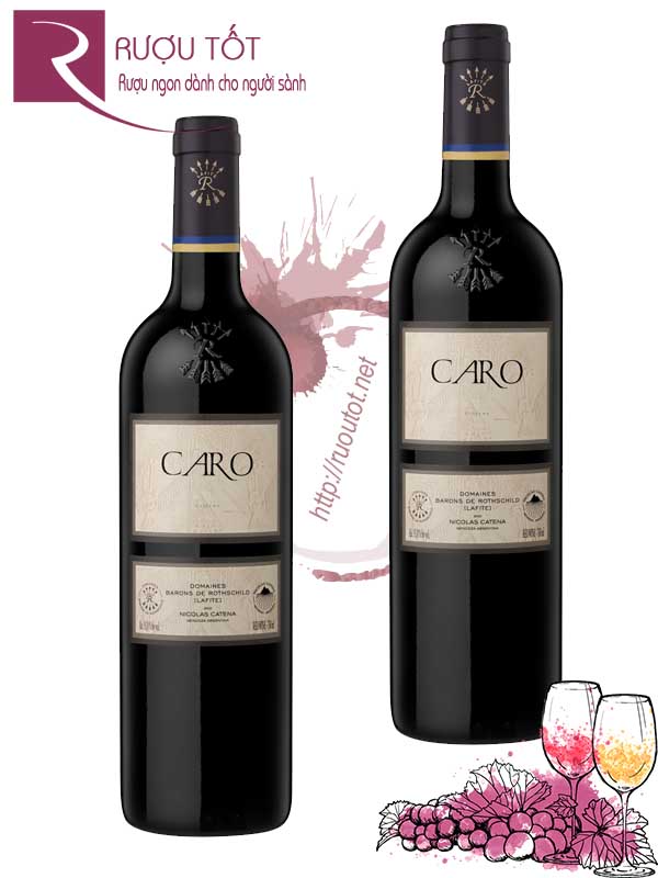 Rượu vang Caro Cosecha Barons de Rothschild thượng hạng