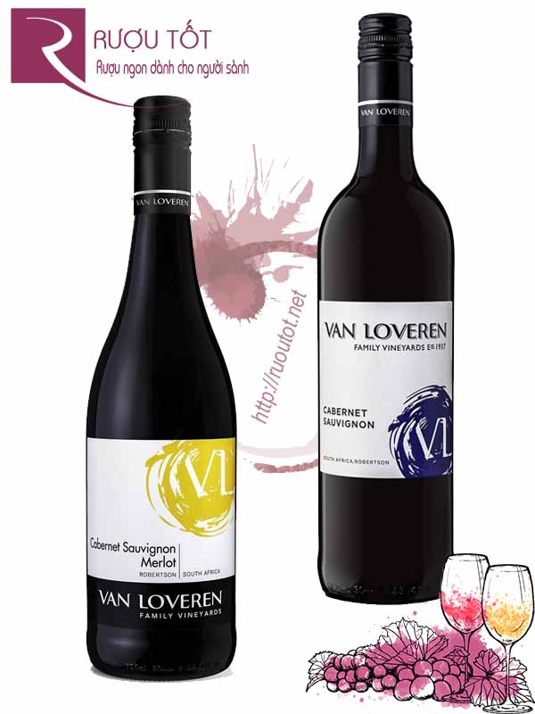 Rượu vang Van Loveren Family Vineyard đỏ Thượng hạng