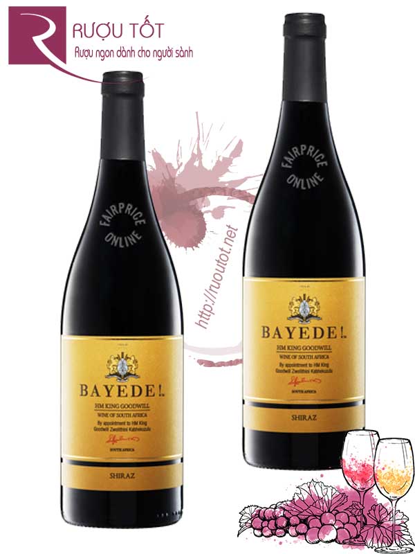 Rượu vang Bayede The King Goodwill Shiraz Cao cấp