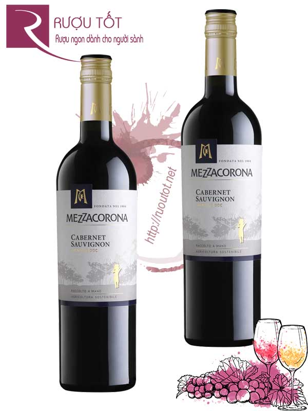 Rượu Vang Mezzacorona Cabernet Sauvignon Dolomiti IGT Cao cấp