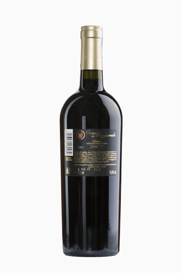 Vang Ý Duca Di Poggioreale Merlot 1999