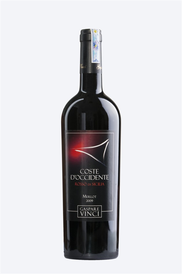 Vang Ý Gaspare Vinci D’occidente Merlot 2009