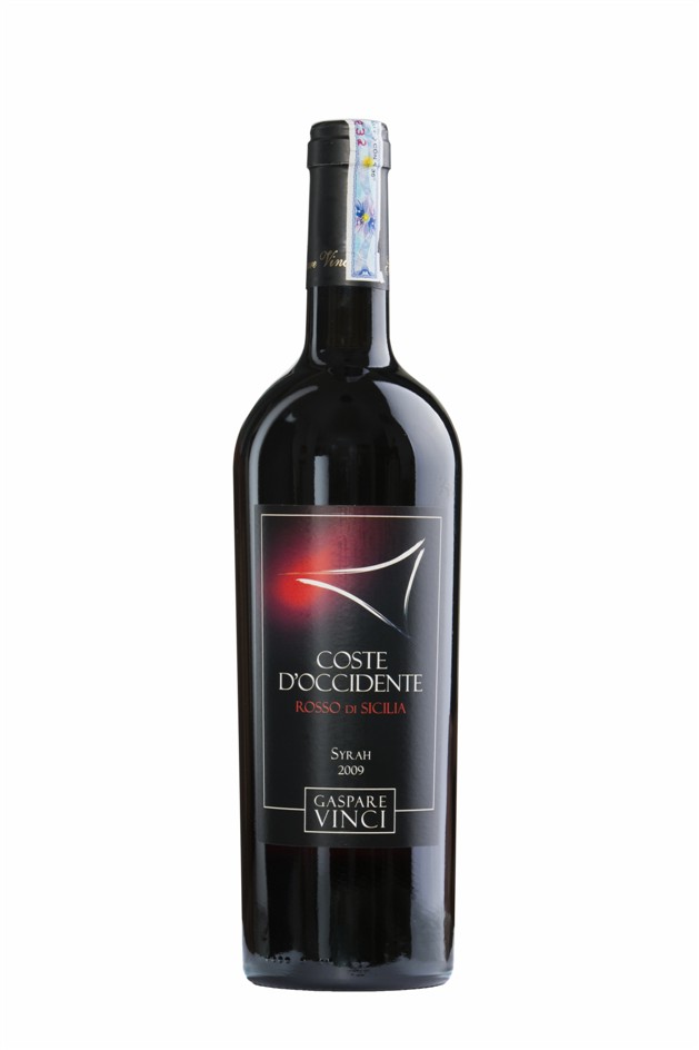 Vang Ý Gaspare Vinci D’occidente Syrah 2009