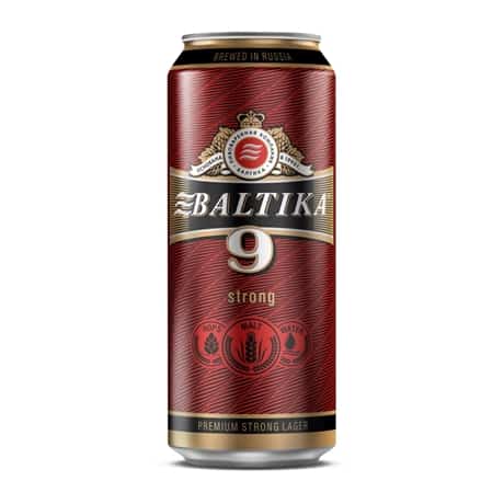 Bia Baltika số 9 - 8% Nga lon 500ml