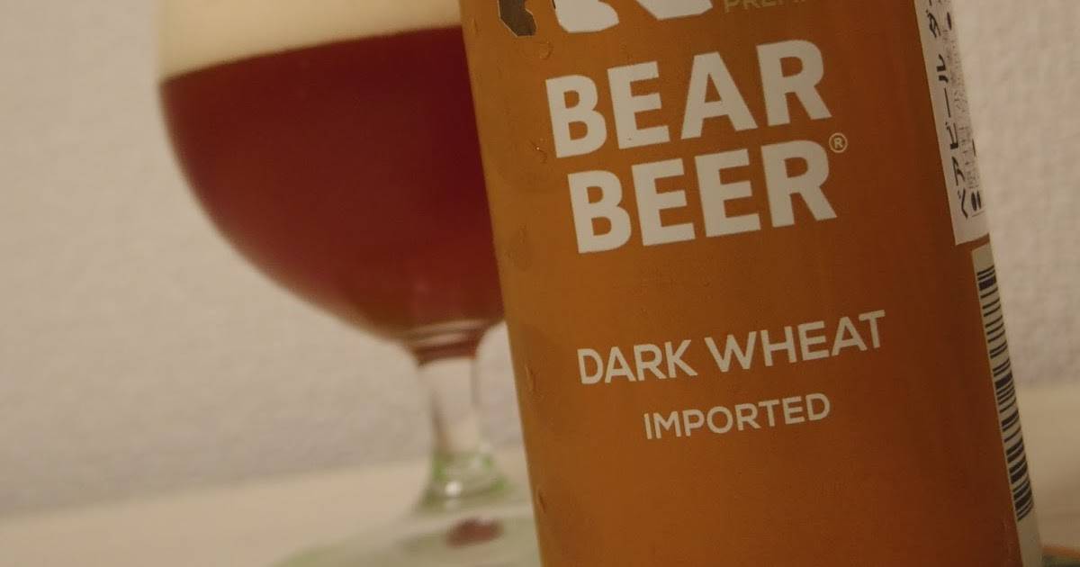 Bia Bear Beer Dark Wheat Gấu Harboe