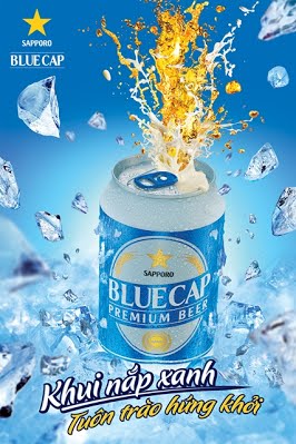 Bia Blue Cap 4,5% - Lon 330ml