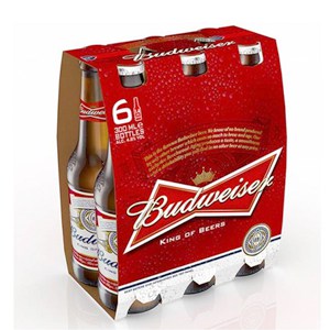 Bia Budweiser 5% Mỹ - chai 330 ml