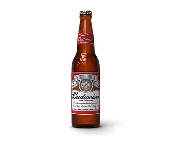 Bia Budweiser 5% Mỹ - chai 330 ml