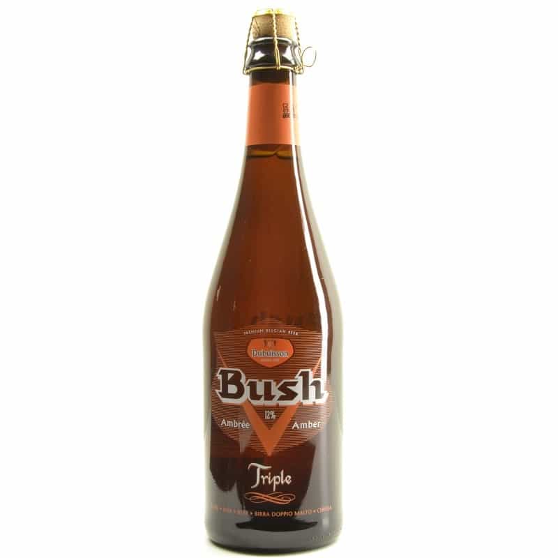 Bia Bush Amber Triple 12% - Bỉ - chai 750 ml