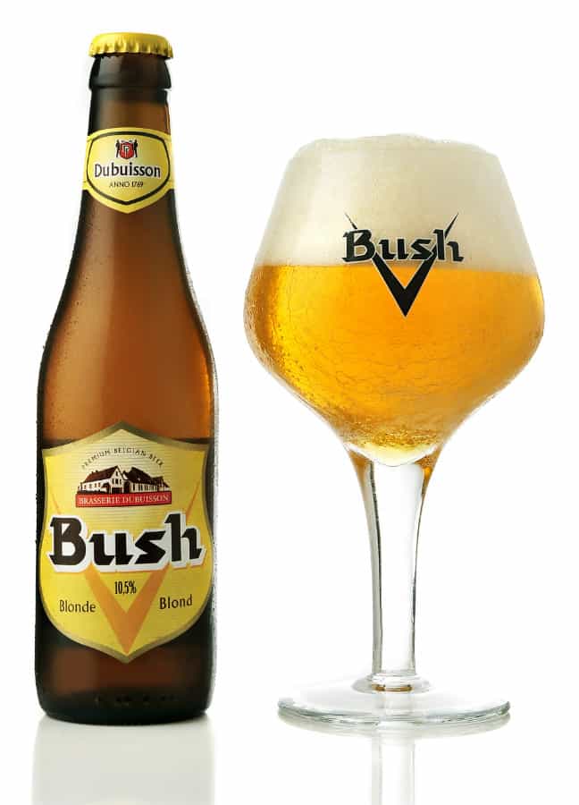 Bia Bush Blond 10.5% Bỉ - chai 330ml