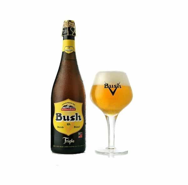 Bia Bush Blond 10.5% Bỉ - chai 750ml