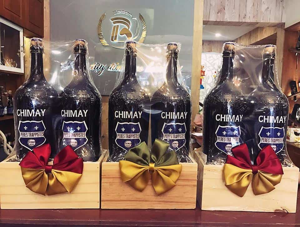 Bia Chimay Xanh 1 5l nhập khẩu chính hãng