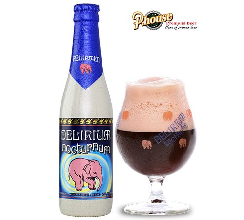 Bia Delirium Nocturnum 8.5% Bỉ - chai 330 ml