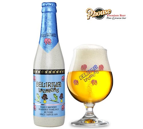 Bia Delirium Tremens 8.5% Bỉ - Chai 330 ml